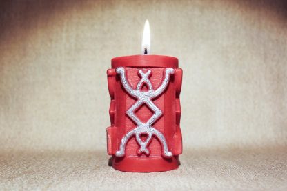 Красная руническая колонна «На привлечение любви»