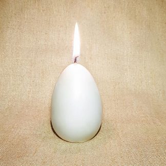 Свеча Белое яйцо